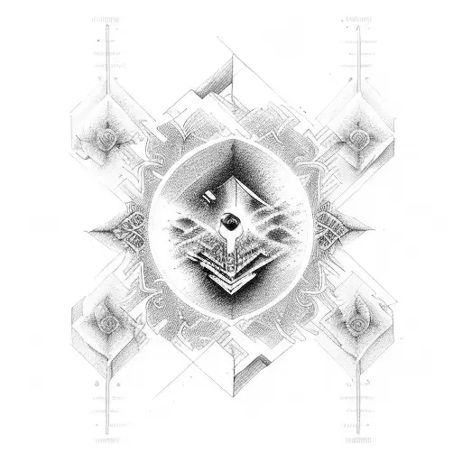 stair way to heaven tattoo design idea