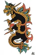 peruvian inca tattoo tattoo design idea