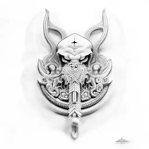ancient cultures tattoo design idea