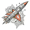 missiles tattoo design idea