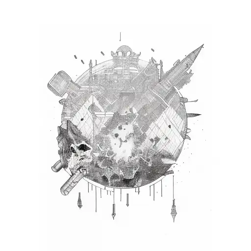 Juice World lyrics tattoo design idea