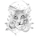 juice world tattoo design idea