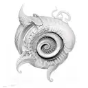nautilus tattoo design idea