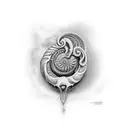nautilus tattoo design idea