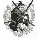 ronin tattoo design idea