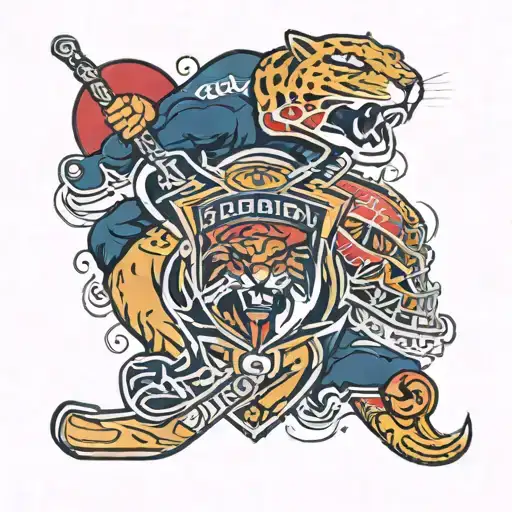 florida panthers stanley cup  tattoo design idea