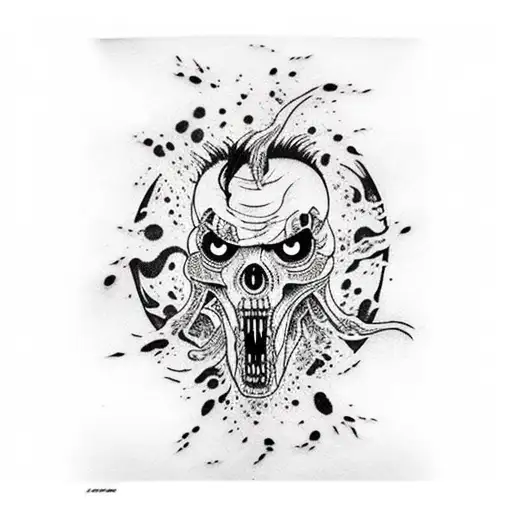 Ash Williams Evil Dead tattoo design idea