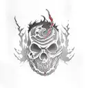 Ash Williams Evil Dead tattoo design idea