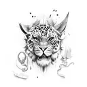 leon tattoo design idea