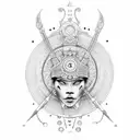 obatala tattoo design idea