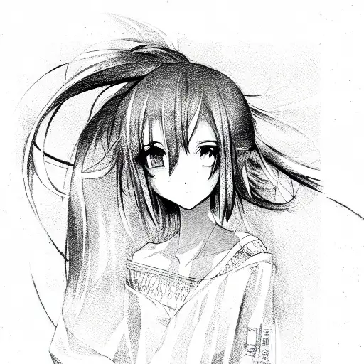 Anime tattoo design idea