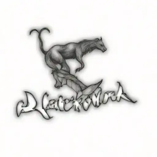 a logo for a company tattoo design idea