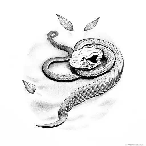 diabetic tatto wirh snake  tattoo design idea