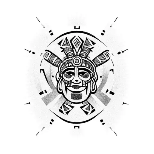Inca Tribe tattoo design idea