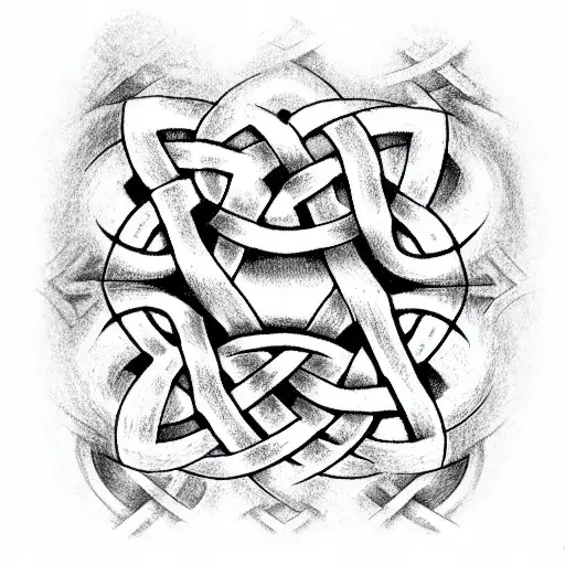 Celtic Knot tattoo design idea