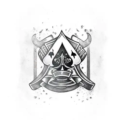Ace of Spades tattoo design idea