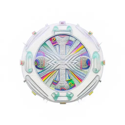 Solomon disc tattoo design idea