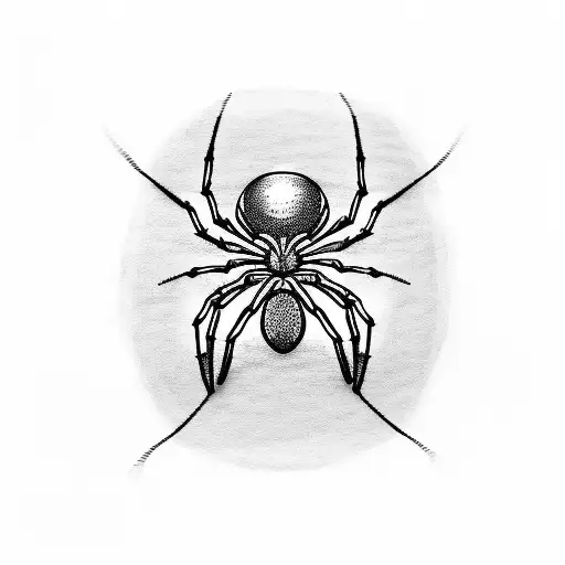 Spider tattoo design idea