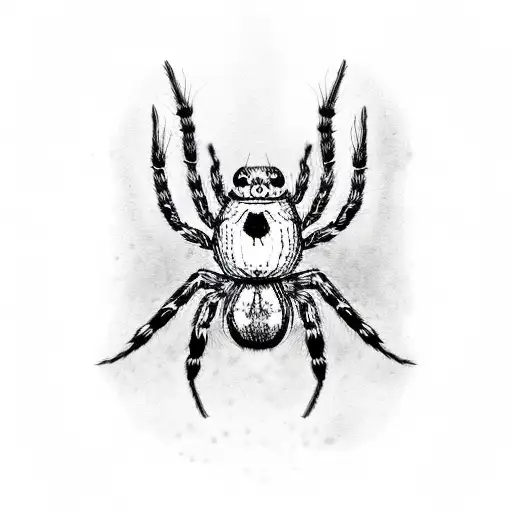 Spider  tattoo design idea