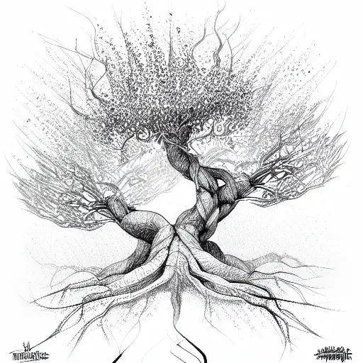 Tree of Life tattoo design idea