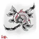 Cherry tattoo design idea