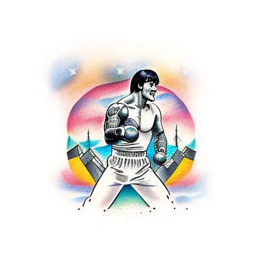 Rocky Balboa tattoo design idea