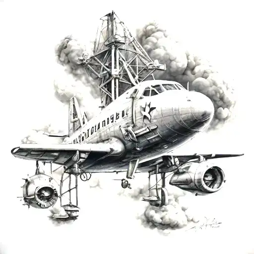 Sky no limit tattoo design idea