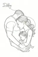 daddy daughter tattoos tattoo design idea