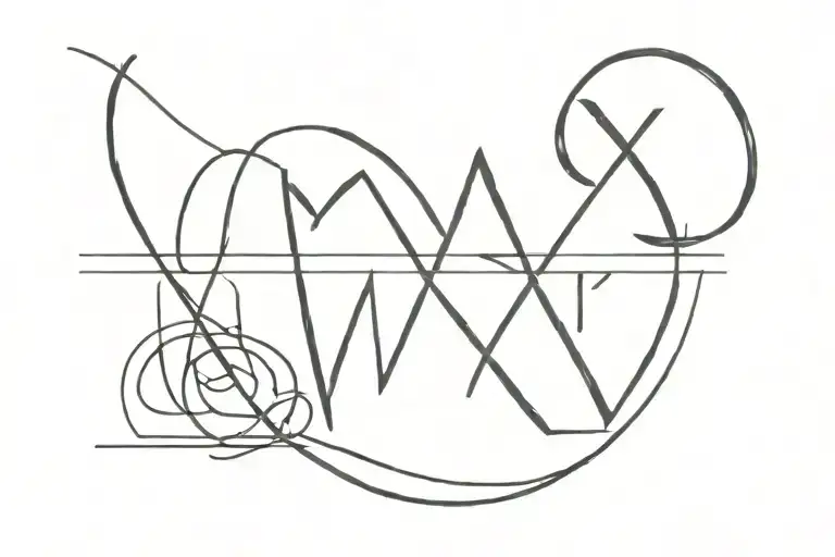 roman numerals sideways 10 8 2006 heart symbol tattoo design idea