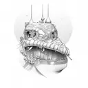 yess daddy tattoo design idea