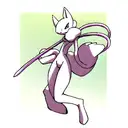 mewtwo  tattoo design idea
