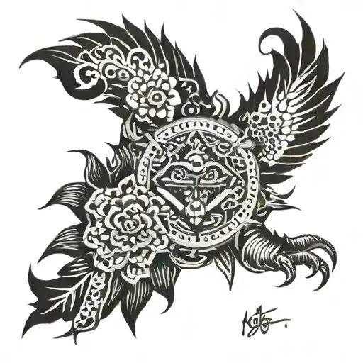 1964 - 1971 tattoo design idea