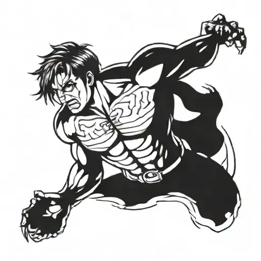 the seven dead sins escanor tattoo design idea