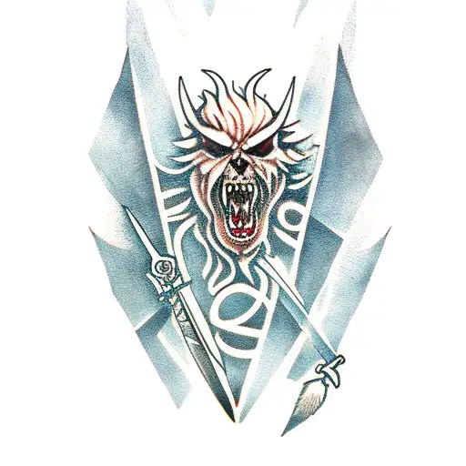 witcher tattoo design idea