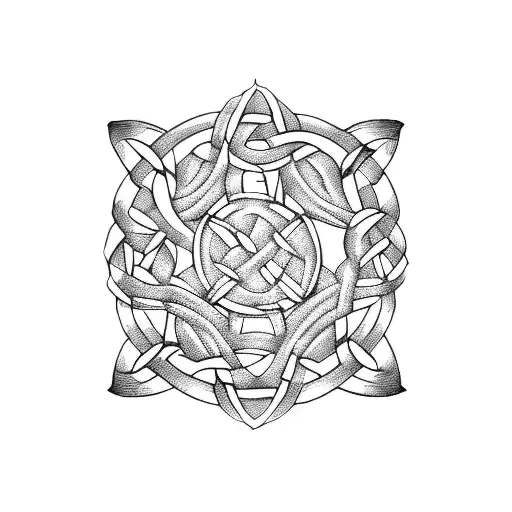 Celtic Knot tattoo design idea