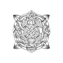 Celtic Knot tattoo design idea