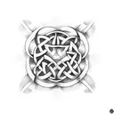 Celtic Knot tattoo design idea