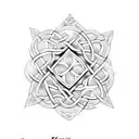 Celtic Knot tattoo design idea