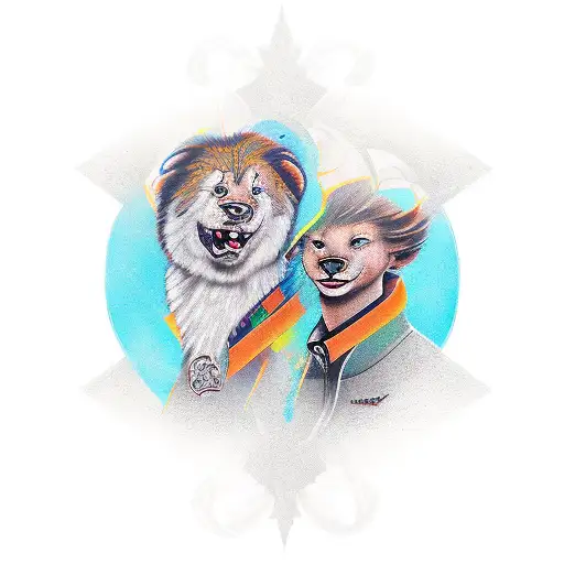 my sons names Cameron and Aiden with the word legacy  tattoo design idea