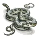 anaconda tattoo design idea