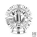 Roman numerals for the date October 7th 2000. incorporate adoption in some sort of way. a manly tattoo tattoo design idea