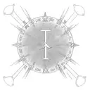 Roman numerals for the date October 7th 2000. incorporate adoption in some sort of way. a manly tattoo tattoo design idea