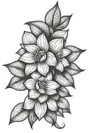 almond design tattoo design idea