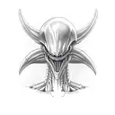 xenomorph alien tattoo design idea