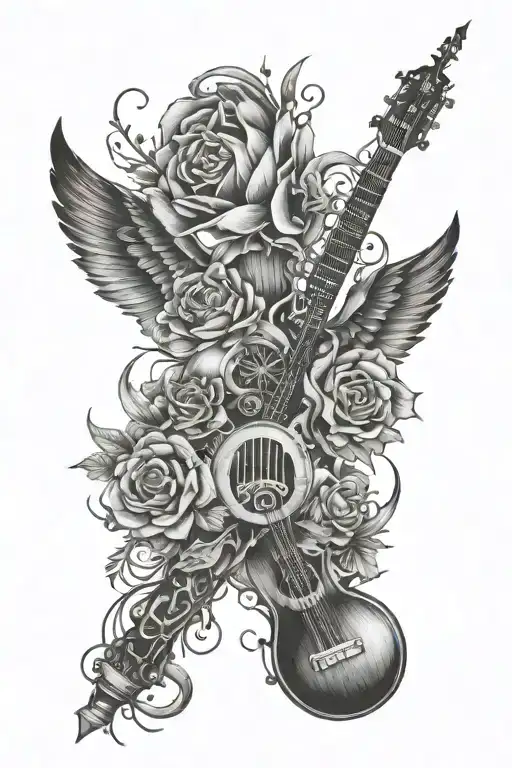 Tattoo that represents all NF songs incorporated tattoo design idea