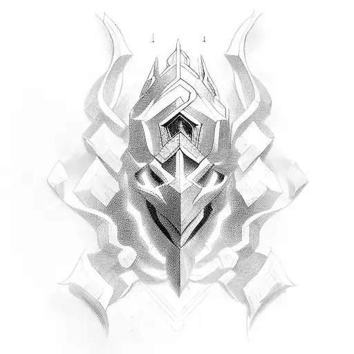 Dota 2 oracle tattoo design idea
