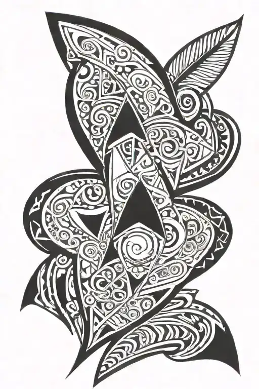 arrowhead The tail tattoo design idea