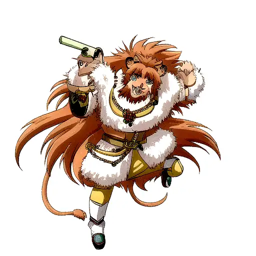 lion heart tattoo design idea