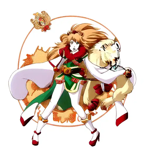 lion heart  tattoo design idea