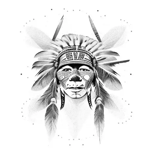 indigena tribe tatto tattoo design idea